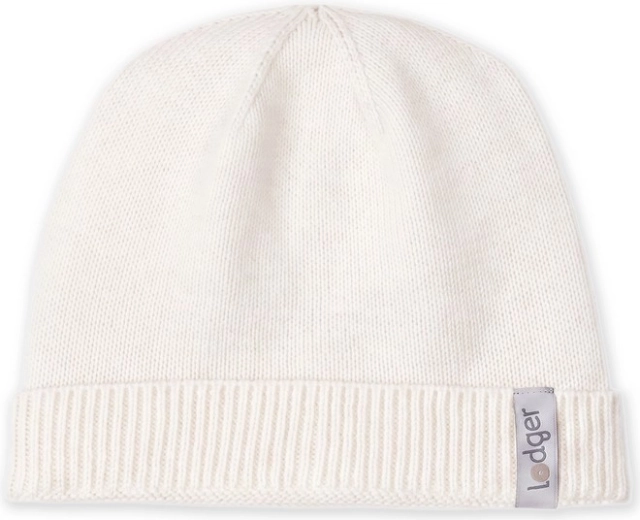 Lodger merino čepička cream 0–6 měsíců