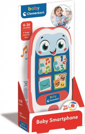 Baby Clementoni Interaktivní telefon pro děti