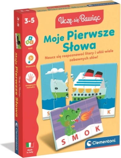 Puzzle Moje první slova – vzdělávací hra pro děti 3–5 let