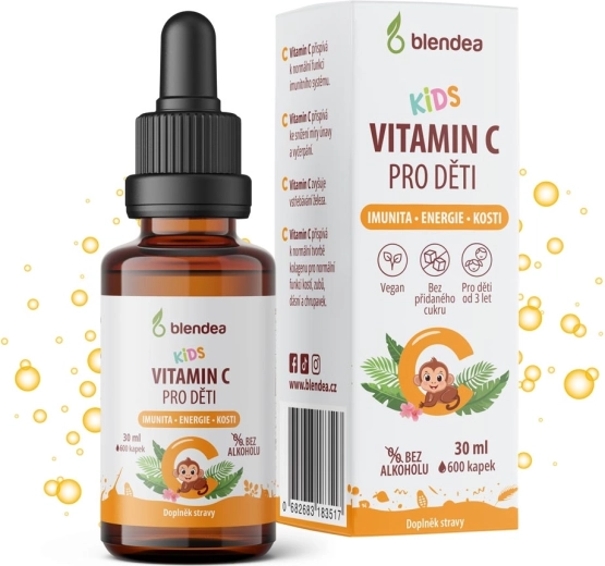 Blendea kids vitamin c kapky pro děti 30 ml