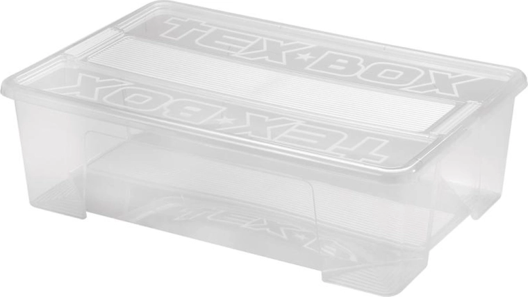 Plastový úložný box s víkem HEIDRUN 28 l