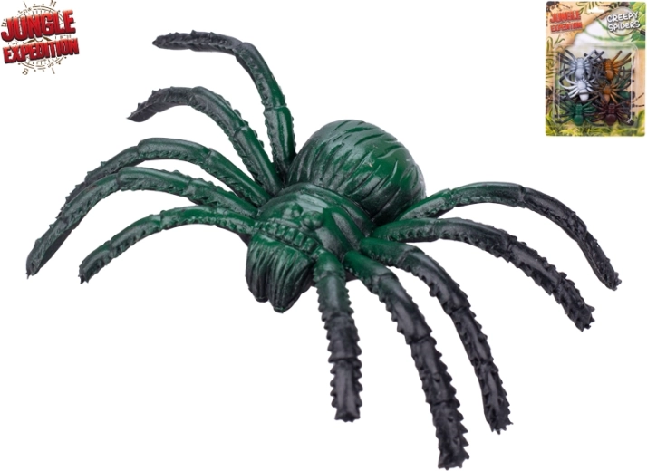 Jungle Expedition sada pavouků 6 cm, 8 ks