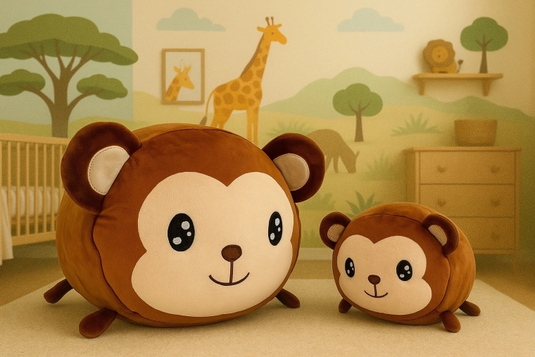 Měkoučká a bezpečná plyš od narození