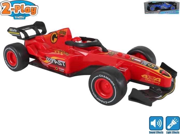 Formule se setrvačníkovým pohonem 2-Play Traffic 26 cm se světlem a zvukem