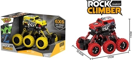 Auto Graffiti Crawler 6WD 1:43 na zpětný chod