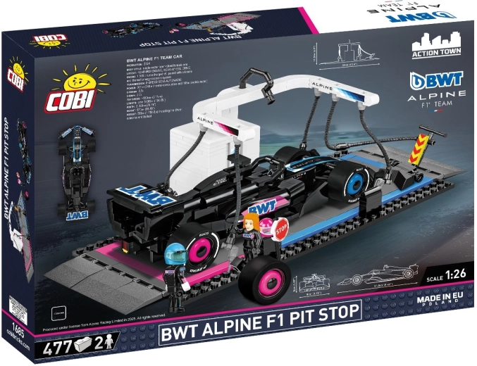 Oficiálně licencovaný pit stop Alpine F1
