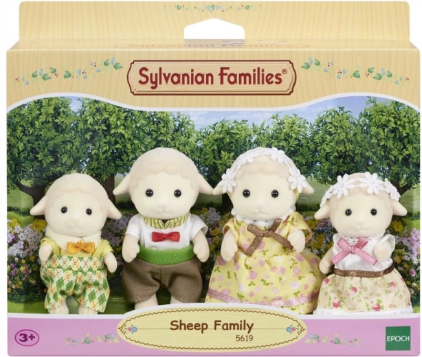 Sylvanian Families rodina oveček – sada 4 figurek