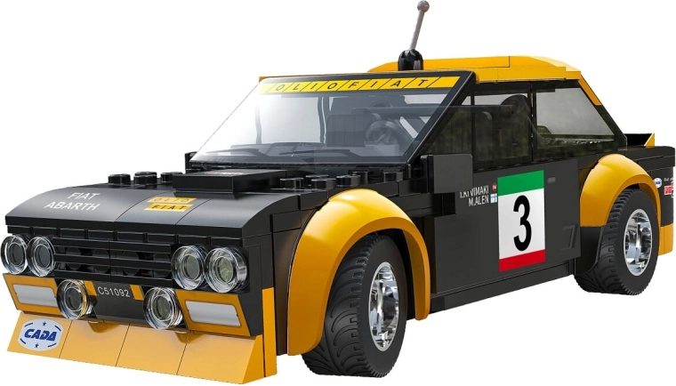 Licencovaný rallye model Fiat Abarth