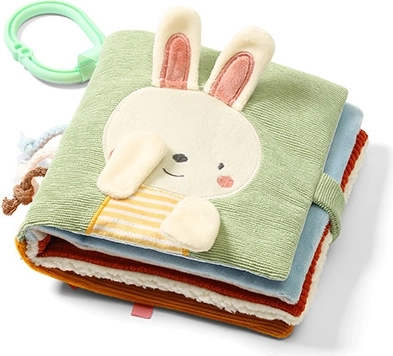 BabyOno senzorická látková knížka Nature pro miminka 0m+