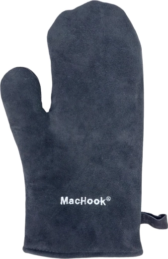 krbové rukavice z hovězí usně s flanelovou podšívkou