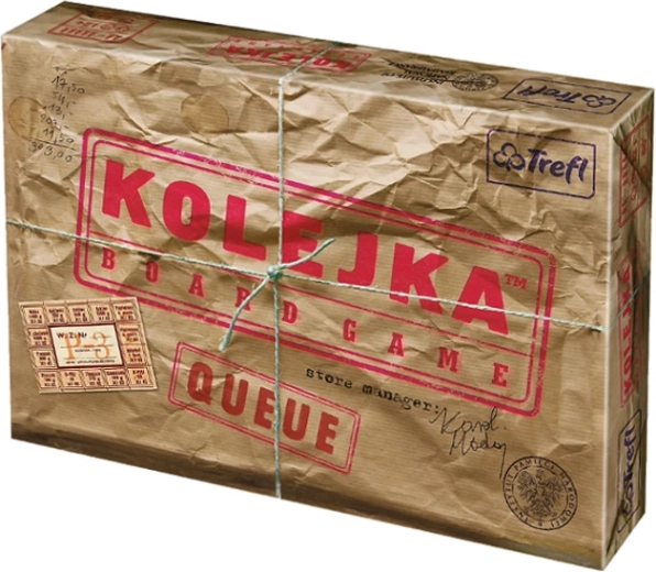 Kolejka – rodinná desková hra z období komunismu v 80. letech