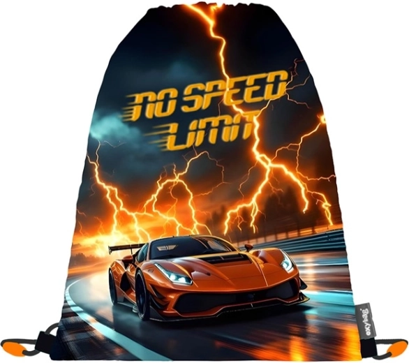 Sáček na cvičky s motivem auta