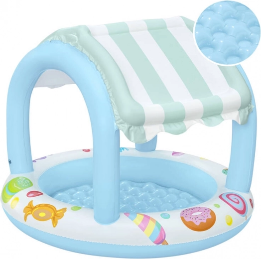 Integrovaná stříška pro příjemný stín