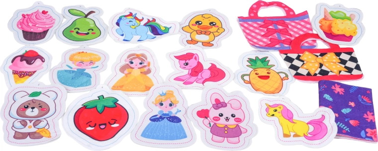 Bohaté příslušenství pro okamžité tvoření