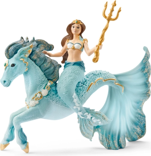 Schleich bayala mořská panna Eyela na podvodním jednorožci