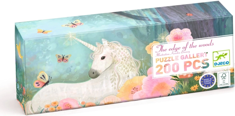 Djeco puzzle Pohádkový les – 200 dílků