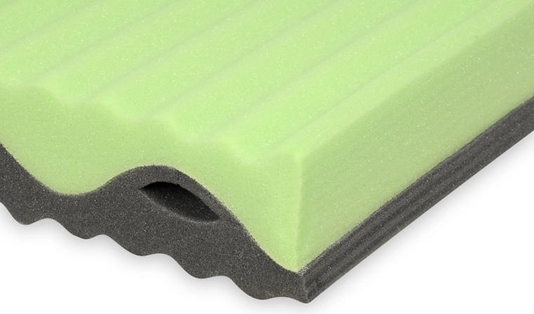 Profilovaná PU pěna s 5 zónami a masážní funkcí
