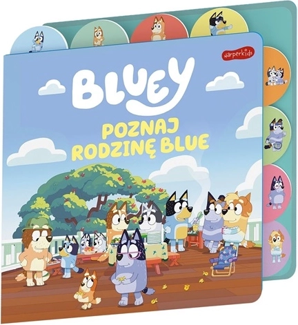 Bluey: poznej rodinu Bluey – dětská obrázková kniha