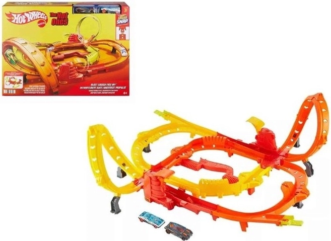 Hot Wheels The Hot Ones Face Off závodní dráha s autíčky