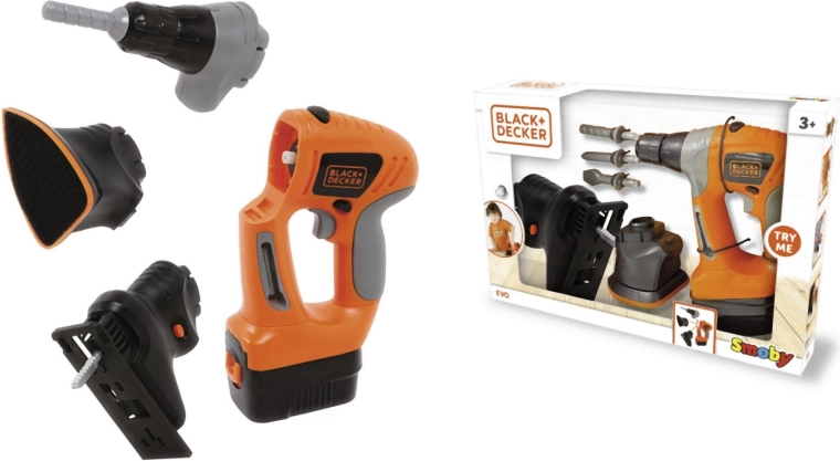 Black & Decker elektronická sada nářadí 3 v 1