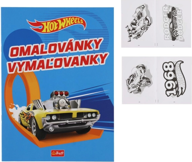 Omalovánky Hot Wheels