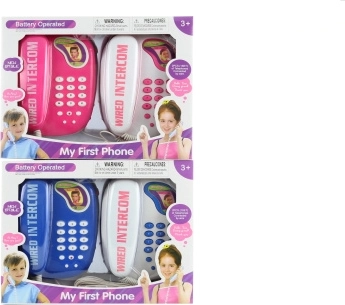 Plastové telefony na baterie