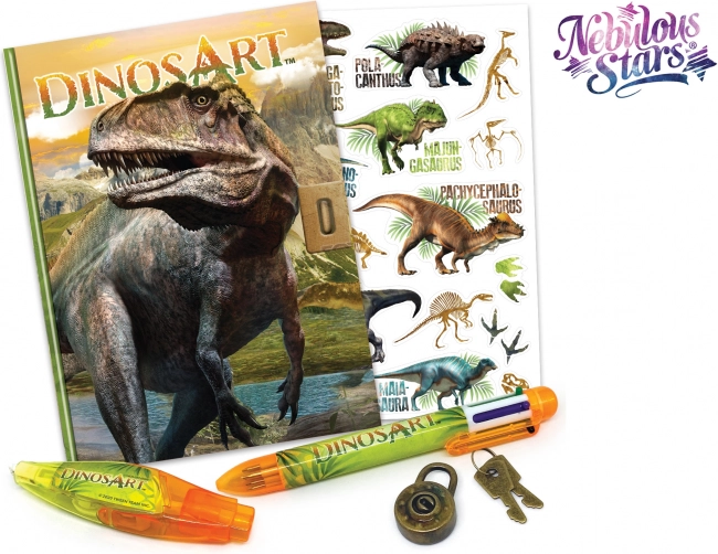 DinosArt zápisník se zámkem