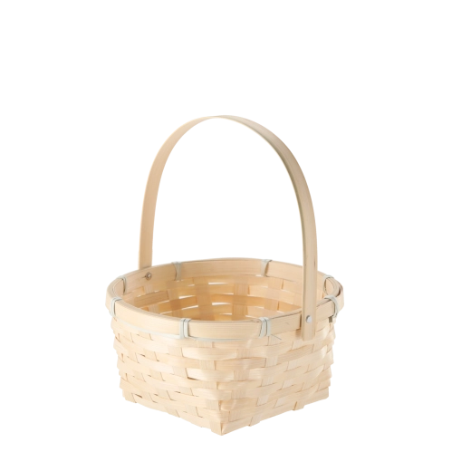 Lehký, ale pevný košík v pastelových barvách