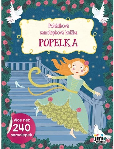 Pohádková samolepková knížka Popelka