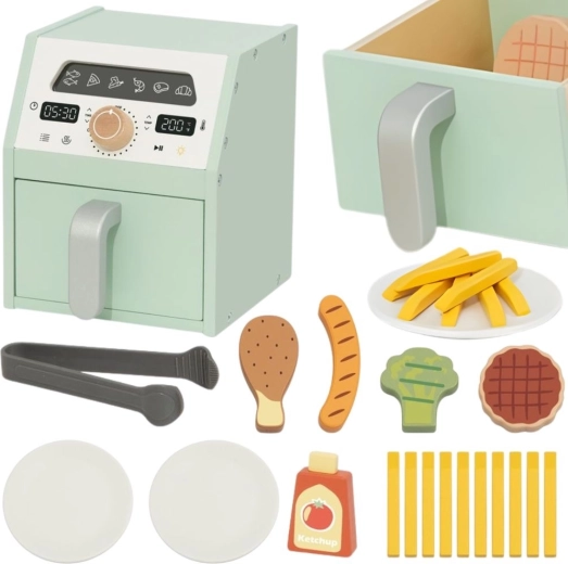 Realistická fritéza s výsuvným košíkem