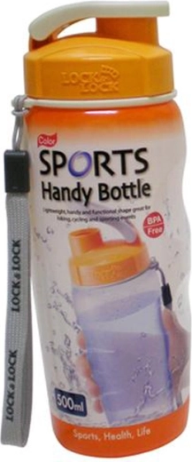 Plastová láhev na pití 500 ml oranžová