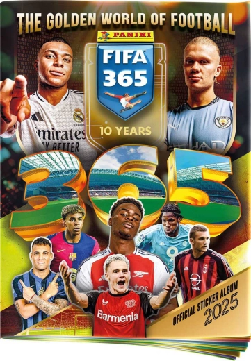 Panini FIFA 365 2024/2025 sběratelské album na samolepky