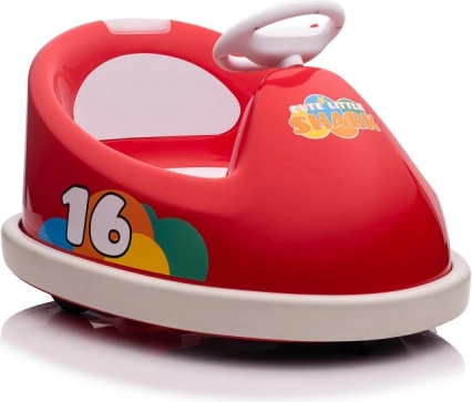 Červené dětské vozítko na akumulátor