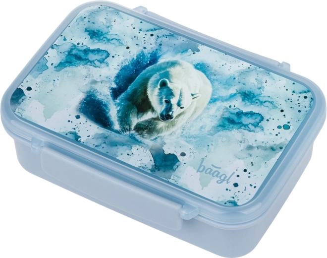 Baagl svačinový box s přihrádkami Polar