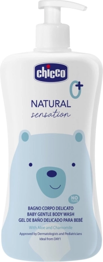 Chicco Natural Sensation sprchový gel s aloe a heřmánkem 500 ml