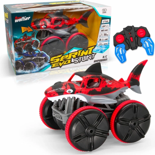RC obojživelné auto Žralok