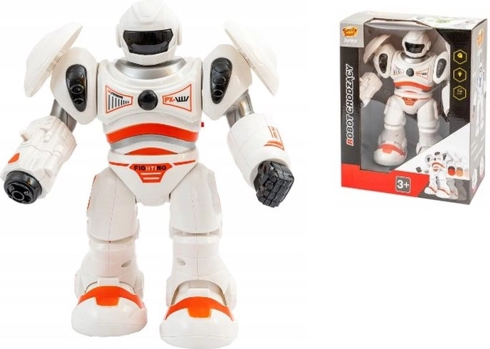 Interaktivní chodící robot SmilyPlay oranžový