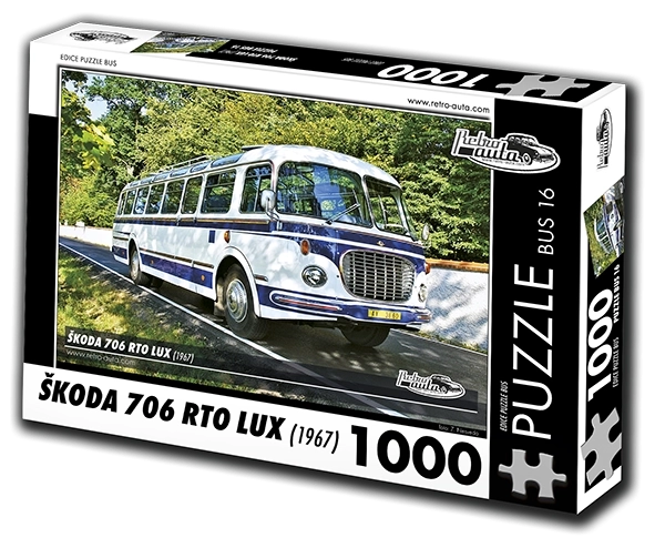 Puzzle Retro-Auta: Škoda 706 RTO LUX