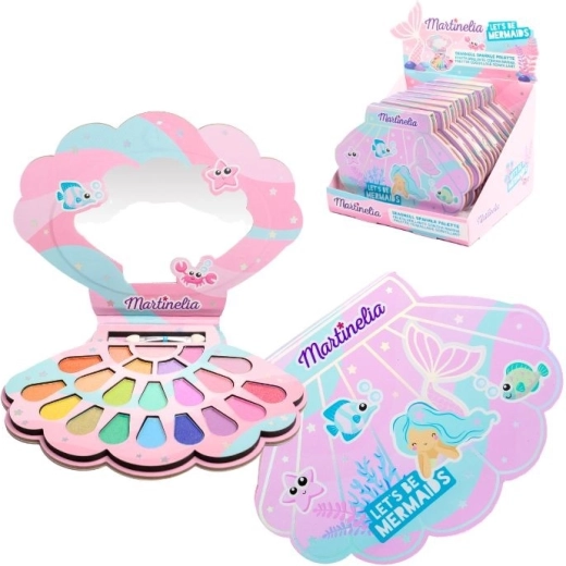 Martinelia Let’s Be Mermaids paletka očních stínů mušle - 1 kus
