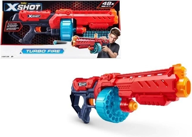 ZURU X-Shot Excel turbo fire vystřelovač pěnových šipek