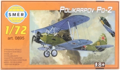 Směr model letadla Polikarpov Po-2 (kola) 1:72