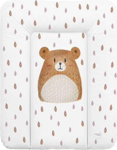 Ceba Baby měkká přebalovací podložka 50 × 70 cm basic bear buddy - 1 kus