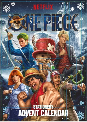 One Piece papírenský adventní kalendář V2
