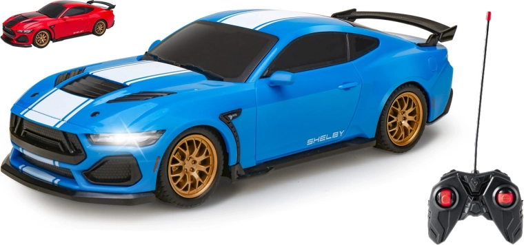 Dálkově ovládané auto Ford Mustang Shelby Super Snake 1:24