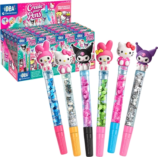 Kreativní sada mini továrna na pera Hello Kitty a přátelé