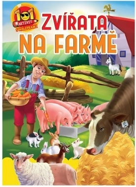 Pracovní sešit s aktivitami a nálepkami Zvířata na farmě