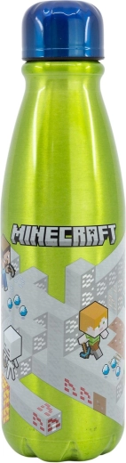 Minecraft Isometric hliníková láhev na pití 600 ml