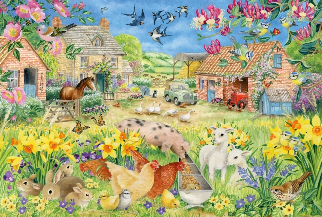 Puzzle Můj malý statek 60 dílků SCHMIDT