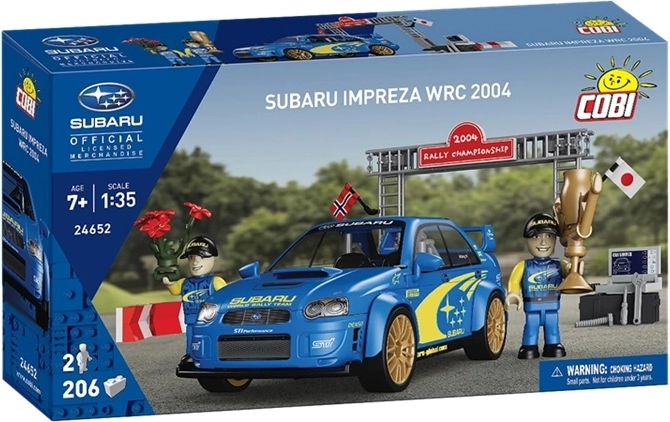 COBI Subaru impreza wrc 2004 stavebnice (206 dílků)