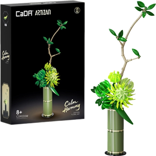 Cada Artizan Calm harmony – stavebnice květiny 299 dílků 45,8 cm - 1 kus